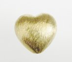 Vermeil Heart Bead