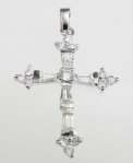 Cubic Zirconia Cross