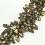 8-14mm Bronze Freshwater Pearl Strand