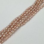 5mm Light Pink Rice Freshwater Pearl Strand