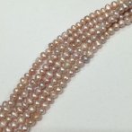 6mm Light Pink Freshwater Pearl Strand