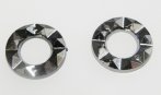 Sew on Flat backs circle studs