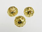 14ct Gold Plated Filigree Bead