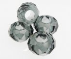 Large Hole Crystals - Grey
