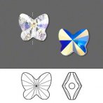 Swarovski Crystal Butterfly AB