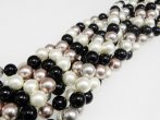 10mm South Sea Giant Clam Shell Pearl Beads - Beige