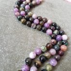 10mm Watermelon Tourmaline Strand