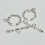27mm Silver Toggle