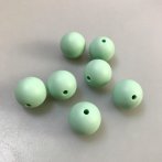 Silicone Beads Round 14mm Mint