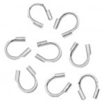 Silver Metal Wire Guardians / Horseshoes