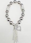 Rhinestone Silver Bracelet Kit