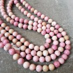 10mm Rhodonite Strand