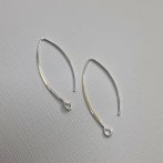 Sterling Silver 925 Large Earring Hooks