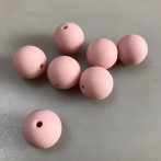 Silicone Beads Round 14mm Pink