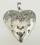 Cut out pattern Heart - Sterling Silver