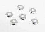 Flat Spacer bag of 14 - Silver