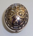 Oval CCB Bead 19x22mm