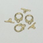 20mm Gold Decorative Toggle