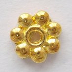 Flower Spacer Gold Bag of 44