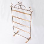 Earring Display Stand 23x38cm Pb-free Red Bronze