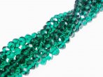 AAA grade Rondelles - Dark Green