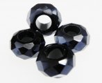 Large Hole Crystals - Gunmetal