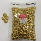 Gold CCB disc beads x 200pcs