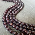 10mm Round Garnet Strand