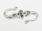 Marcasite & Sterling Silver S Hook