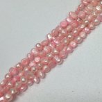 4-5mm Cotton Candy Pink Freshwater Pearl Strand