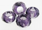 Large Hole Crystals - Purple