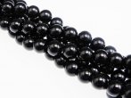 20mm Glass Pearl Strand Black