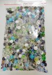 Mixed Glass Beads and Findings 1kg bag