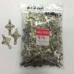 Metal Crucifix Charm x 100pcs