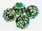 Rhinestone Resin Beads