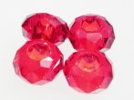 Large Hole Crystals - Red
