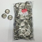 Patterned Silver CCB beads x 100pcs