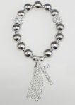 Rhinestone Silver Bracelet Kit