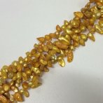 8-14mm Yellow Freshwater Pearl Strand