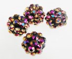 Rhinestone Resin Beads