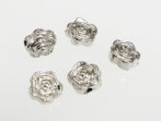 Rose Spacer Bead bag of 9