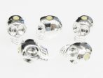 Silver Skull Bead