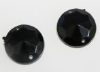 Sew on Flat backs - Black