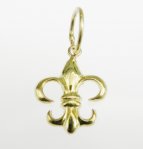 Vermeil Fleur De Lis