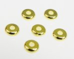 Flat Spacer bag of 14 - Gold