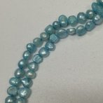 6-7mm Sky Blue Freshwater Pearl Strand