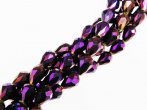 AAA grade Crystal Drops - Metallic Purple