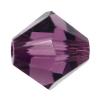 5mm Amethyst 204 CRYSTALLIZED™- Bag of 10