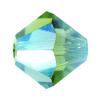 4mm Peridot 214 AB2X CRYSTALLIZED™- Bag of 10