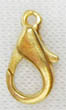 10mm Gold Parrot Clasp Pb-free